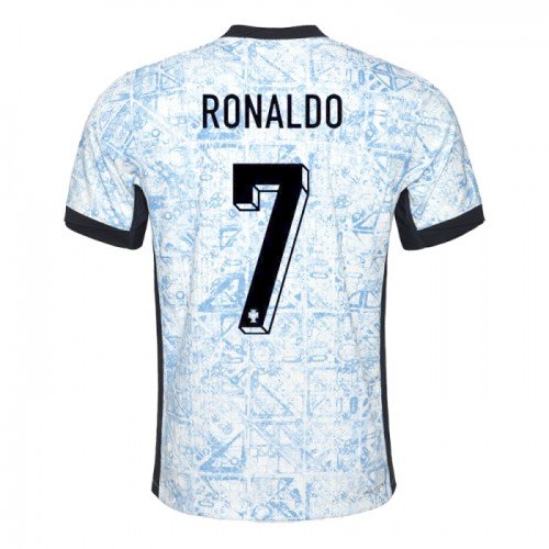 Fotbalový Dres Portugalsko Ronaldo 7 Venkovní Dresy ME 2024 Fotbalový Dres Portugalsko Ronaldo 7 Venkovní Dresy ME 2024